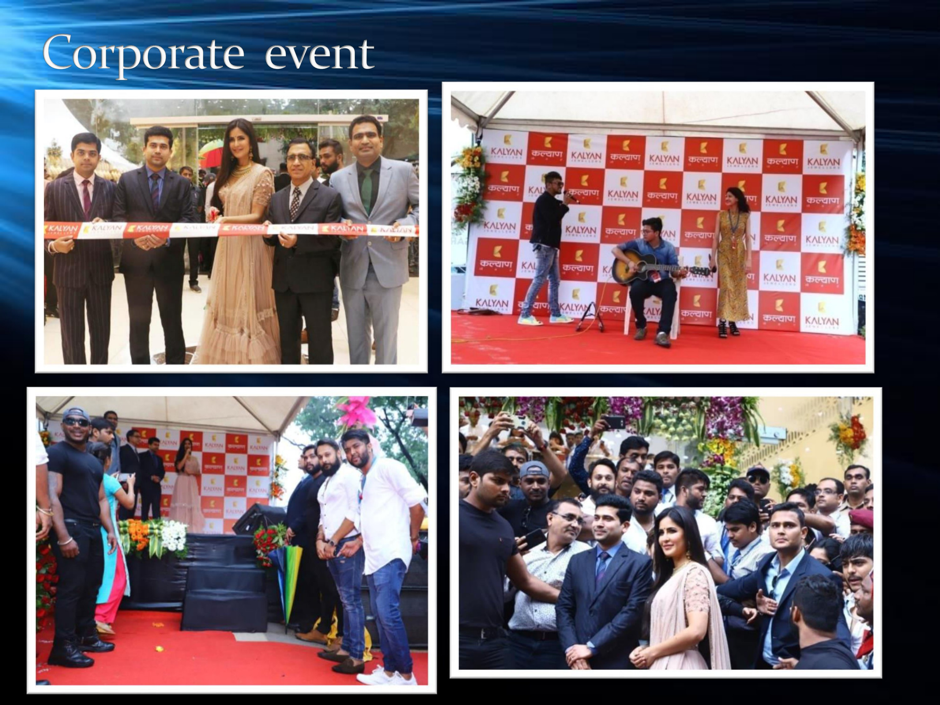 Branded Corporate Stage — Madrox event